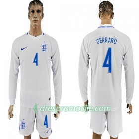 Engleska Dres Gerarrd 4 Domaći Svjetsko prvenstvo 2018 Dugim Rukavima